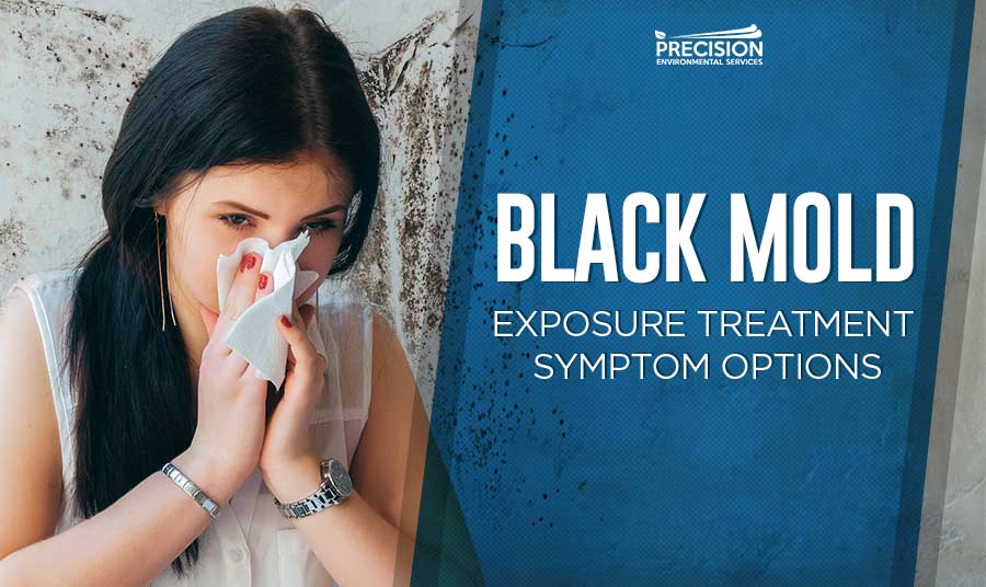 Black Mold Exposure Treatment Symptom Options - Precision Environmental Services